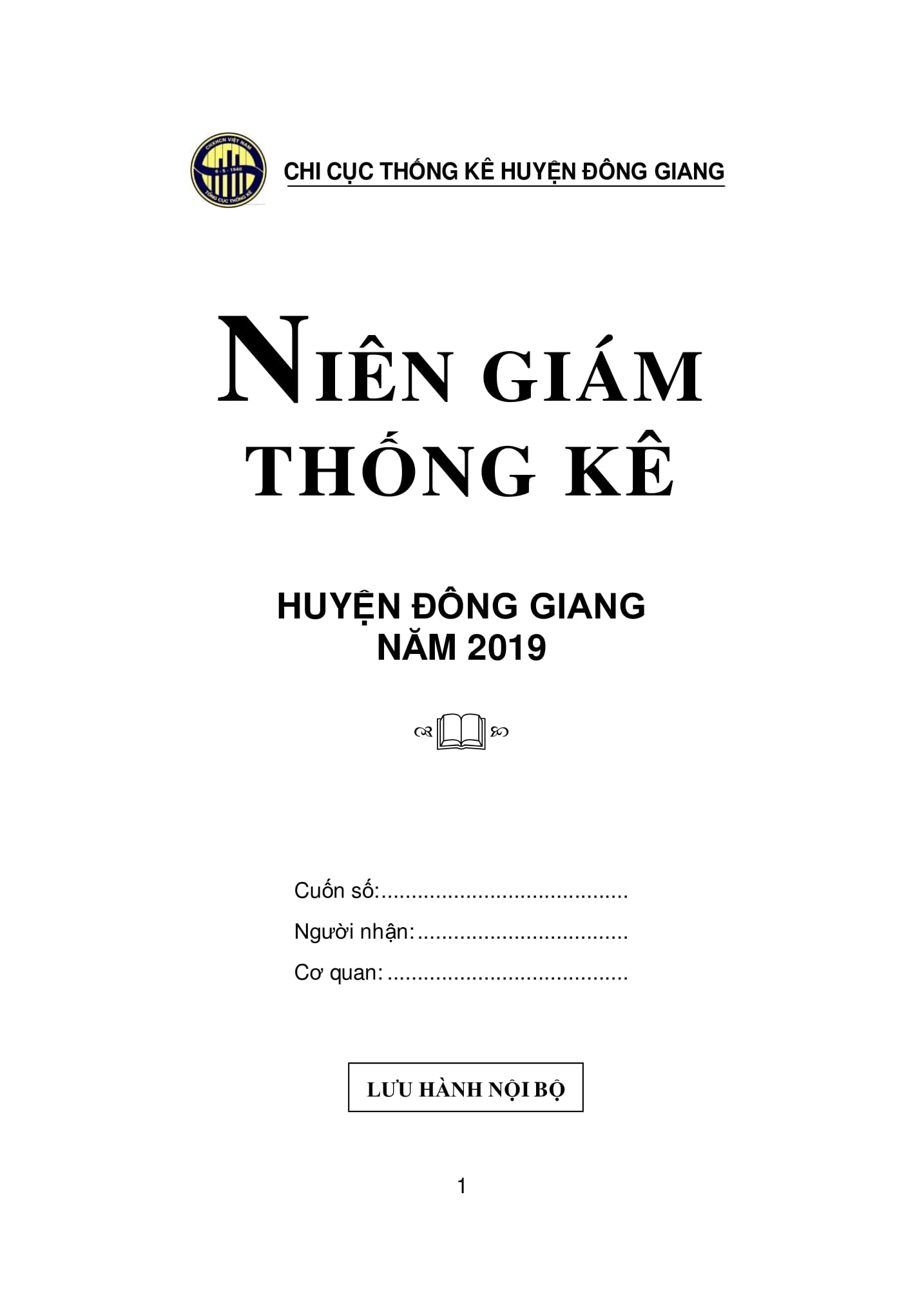 Niên giám thống kê năm 2019