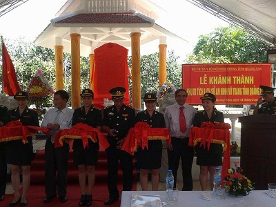 Khánh thành Khu di tích lịch sử An ninh vũ trang tỉnh Quảng Nam