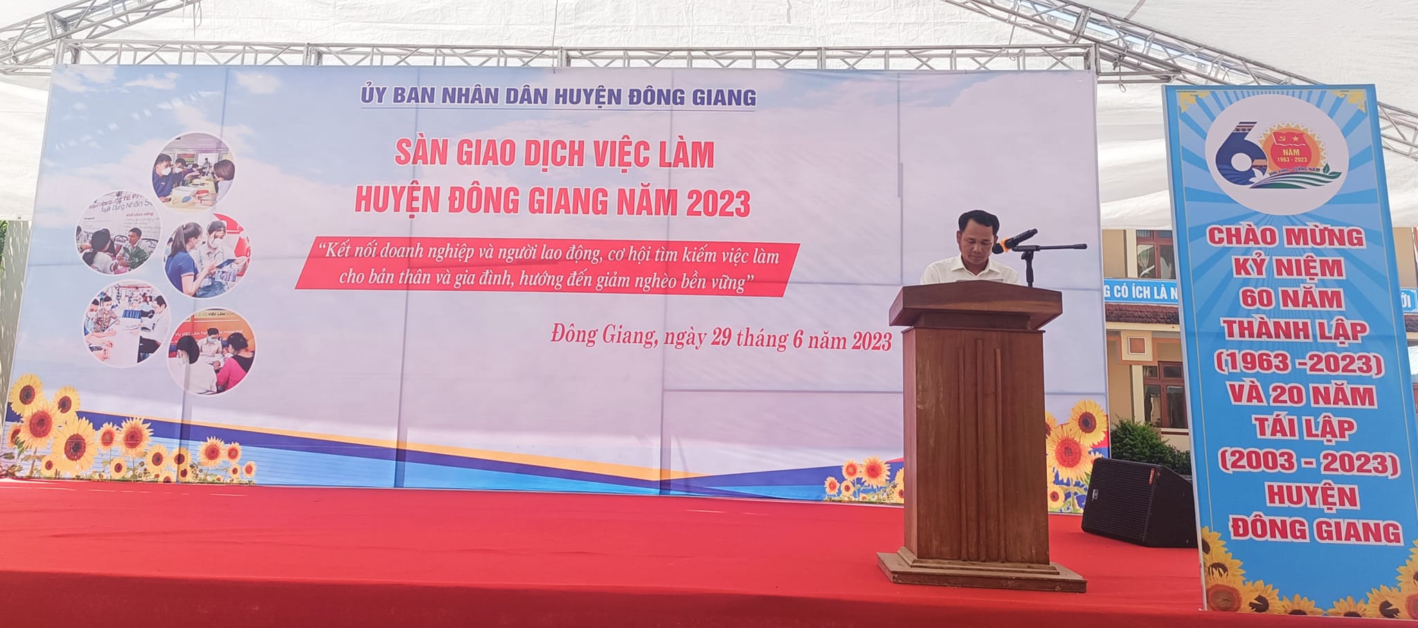 Khai mạc Sàn giao dịch việc làm huyện Đông Giang năm 2023