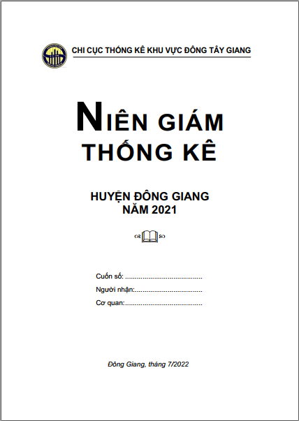 Niên giám thống kê năm 2021