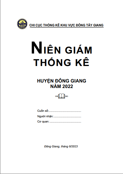 Niên giám thống kê năm 2022